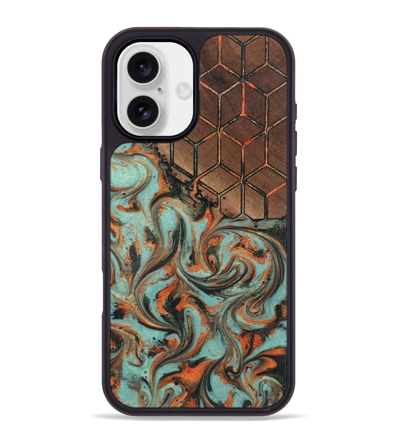 iPhone 16 Plus Wood Phone Case - Jammie (Pattern, 819640)