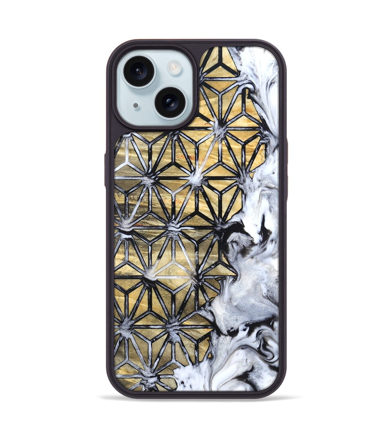 iPhone 15 Wood Phone Case - Sammy (Pattern, 819642)
