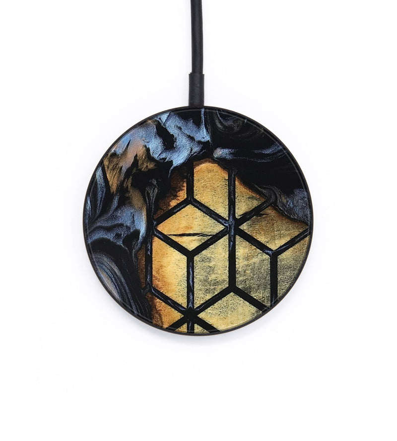 Circle Wood Wireless Charger - Miracle (Pattern, 819644)