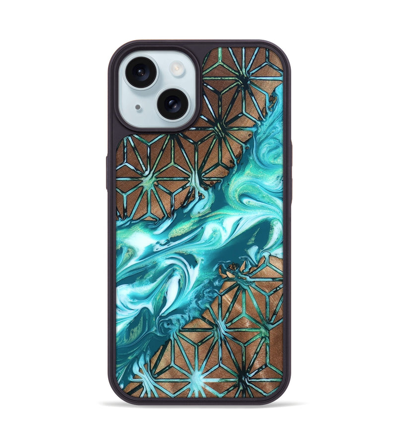 iPhone 15 Wood Phone Case - Chante (Pattern, 819645)