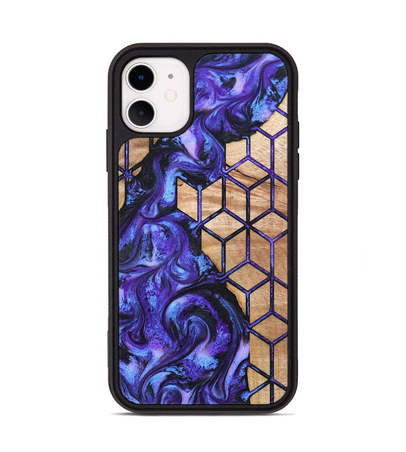 iPhone 11 Wood Phone Case - Sena (Pattern, 819646)