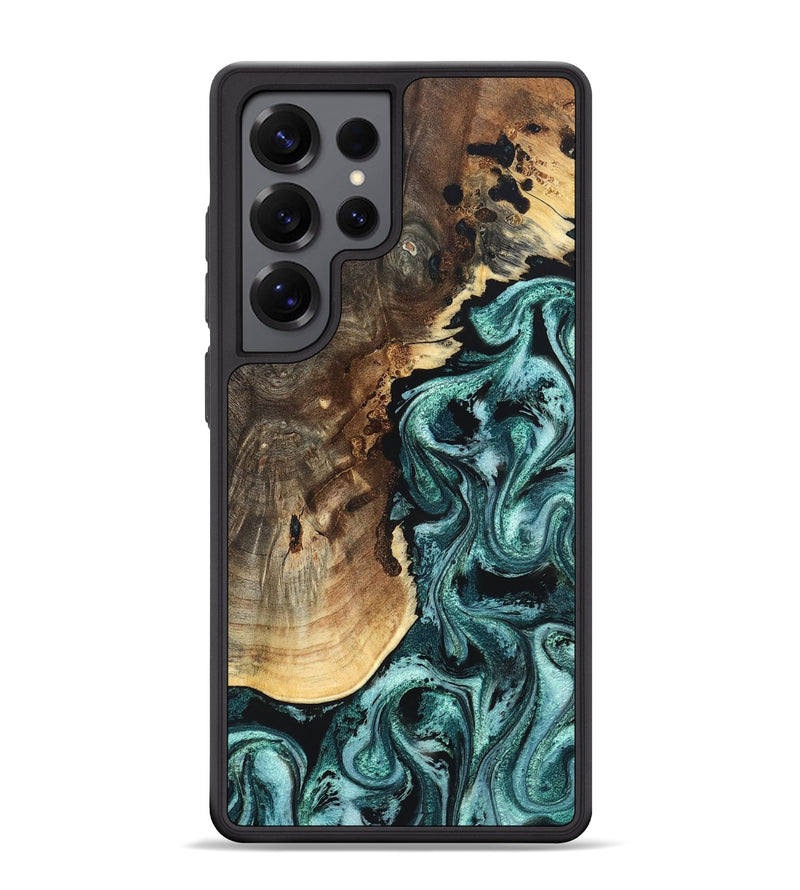Galaxy S25 Ultra Wood Phone Case - David (Green, 819648)