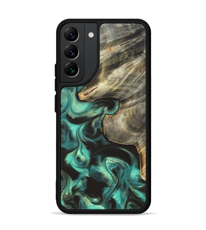 Galaxy S22 Plus Wood Phone Case - Litzy (Green, 819649)