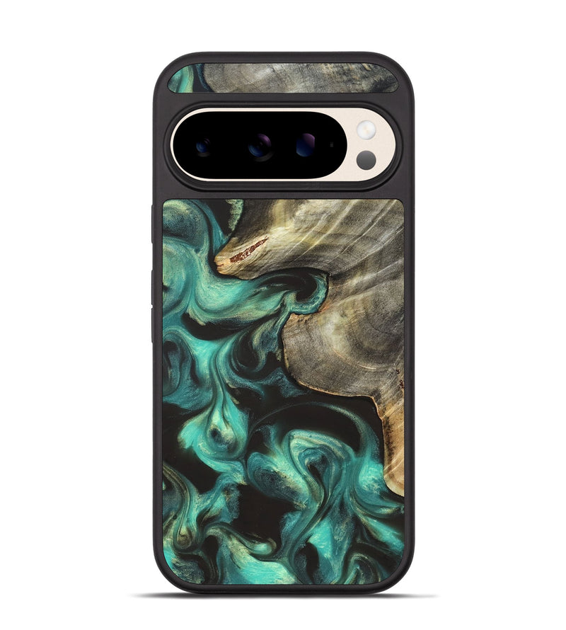 Pixel 10 Wood Phone Case - Litzy (Green, 819649)