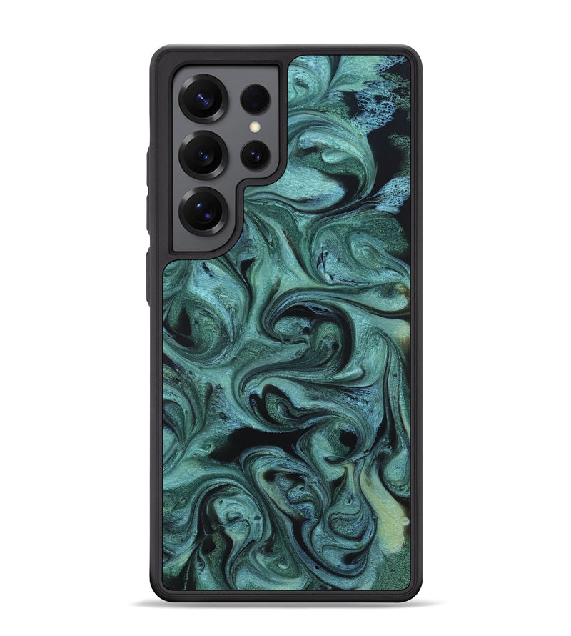 Galaxy S25 Ultra ResinArt Phone Case - Cecelia (Green, 819650)