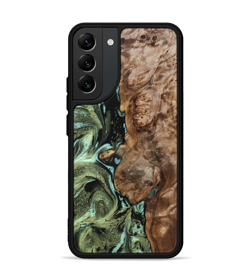 Galaxy S22 Plus Wood Phone Case - Kamora (Green, 819651)
