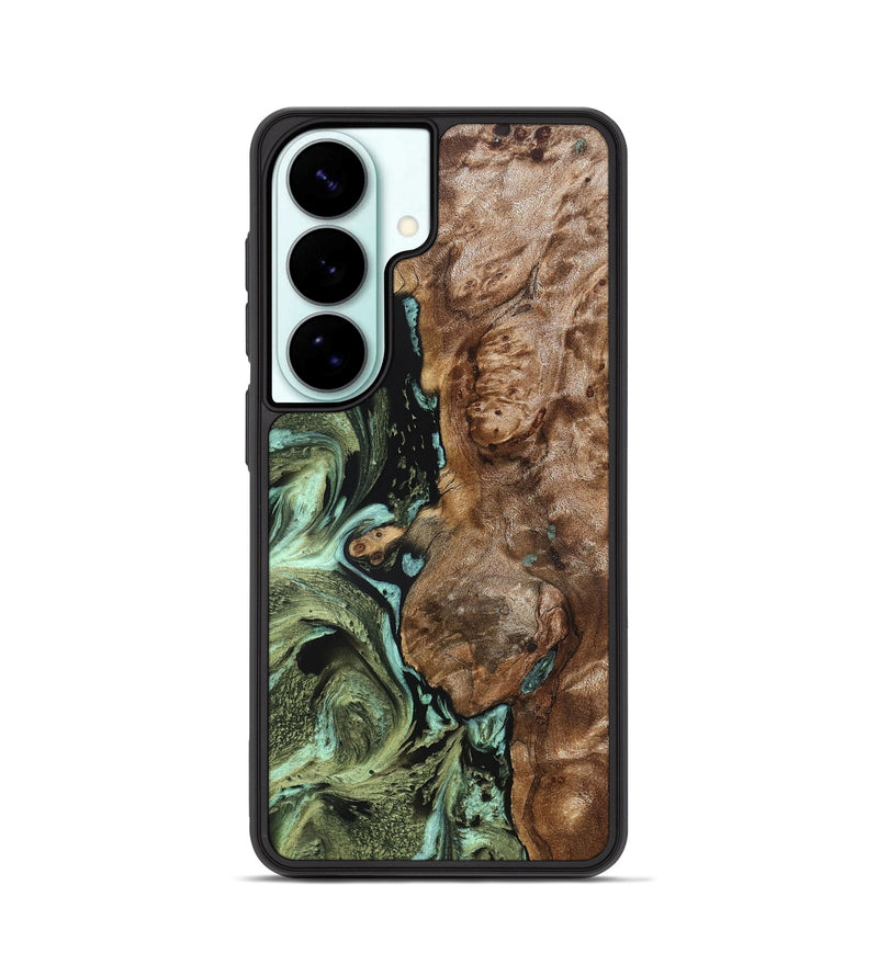 Galaxy S26 Wood Phone Case - Kamora (Green, 819651)