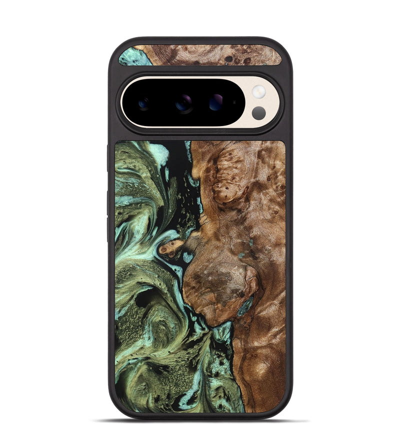 Pixel 10 Wood Phone Case - Kamora (Green, 819651)