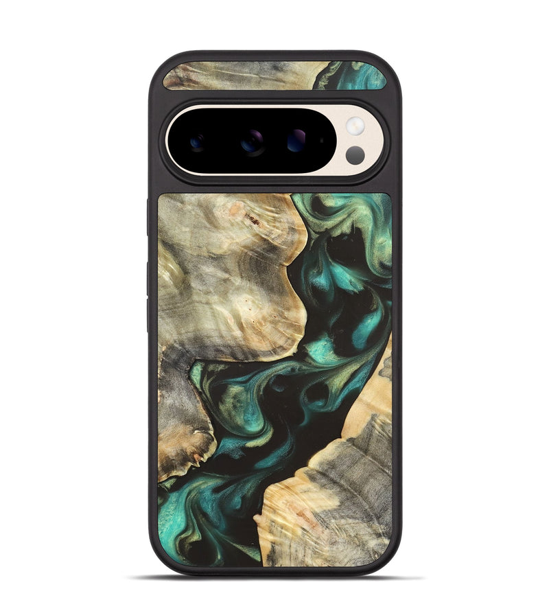 Pixel 10 Wood Phone Case - Ike (Green, 819652)