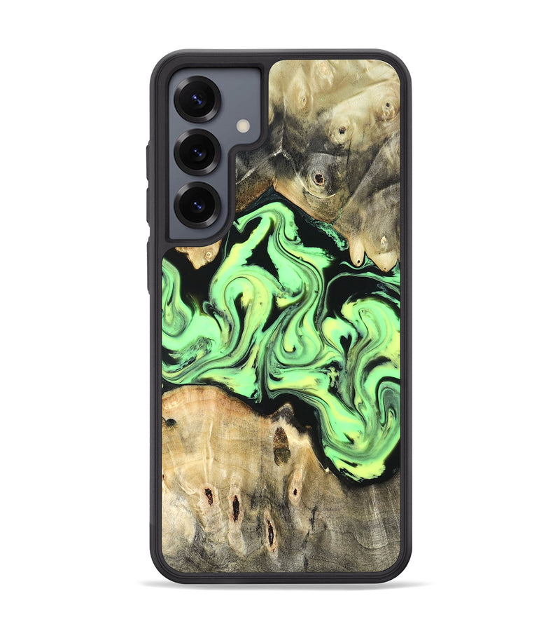 Galaxy S25 Plus Wood Phone Case - Verdie (Neon, 819655)