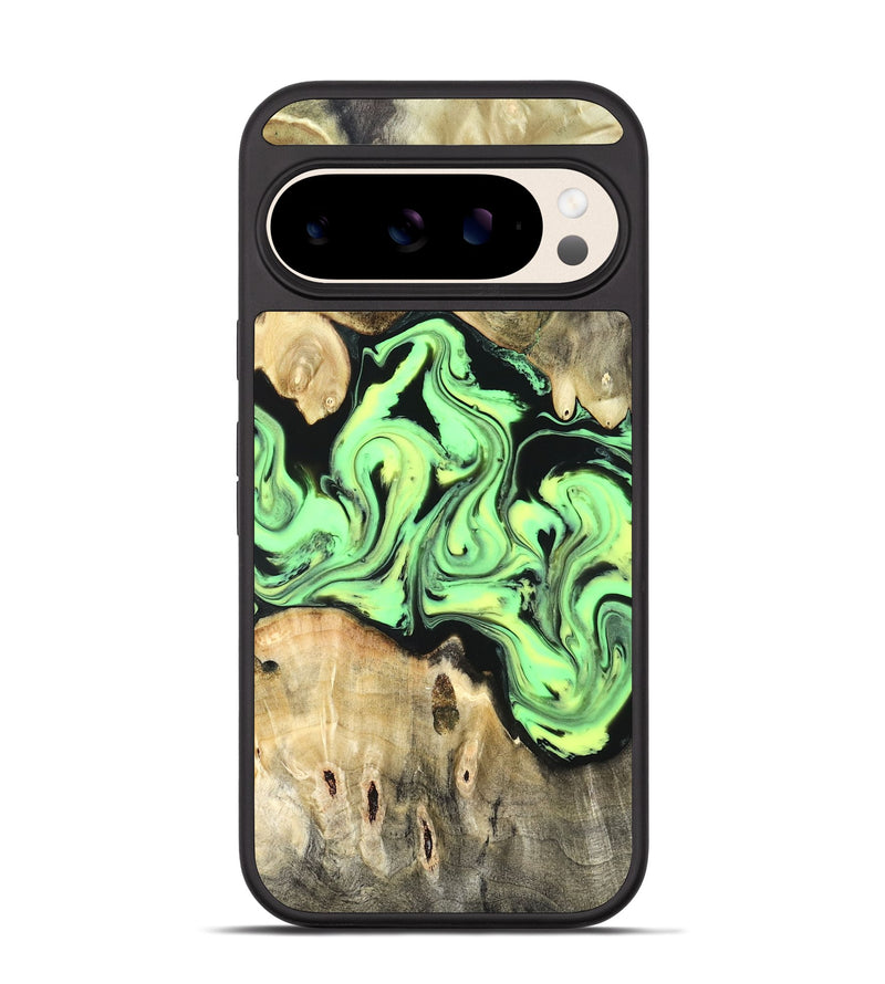 Pixel 10 Wood Phone Case - Verdie (Neon, 819655)