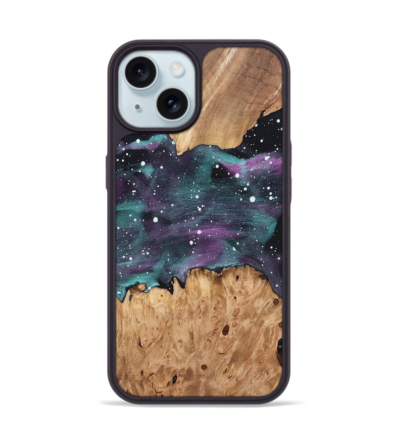iPhone 15 Wood Phone Case - Camren (Cosmos, 819656)