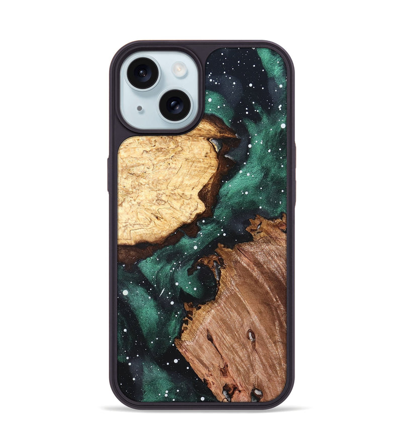 iPhone 15 Wood Phone Case - Marian (Cosmos, 819657)