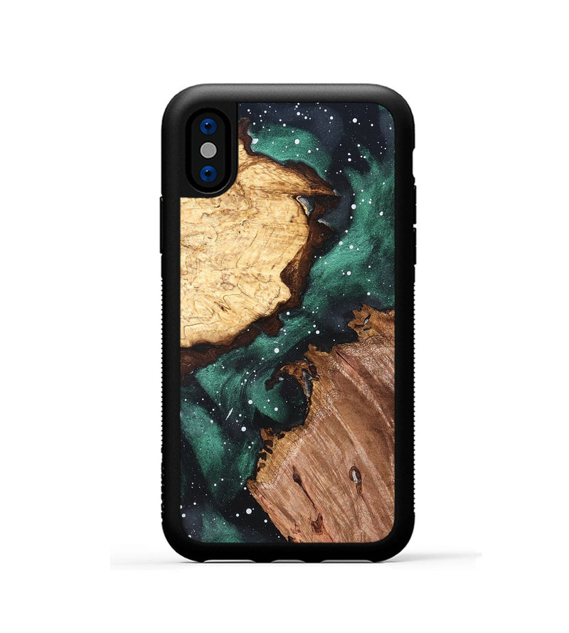 iPhone Xs Wood Phone Case - Marian (Cosmos, 819657)
