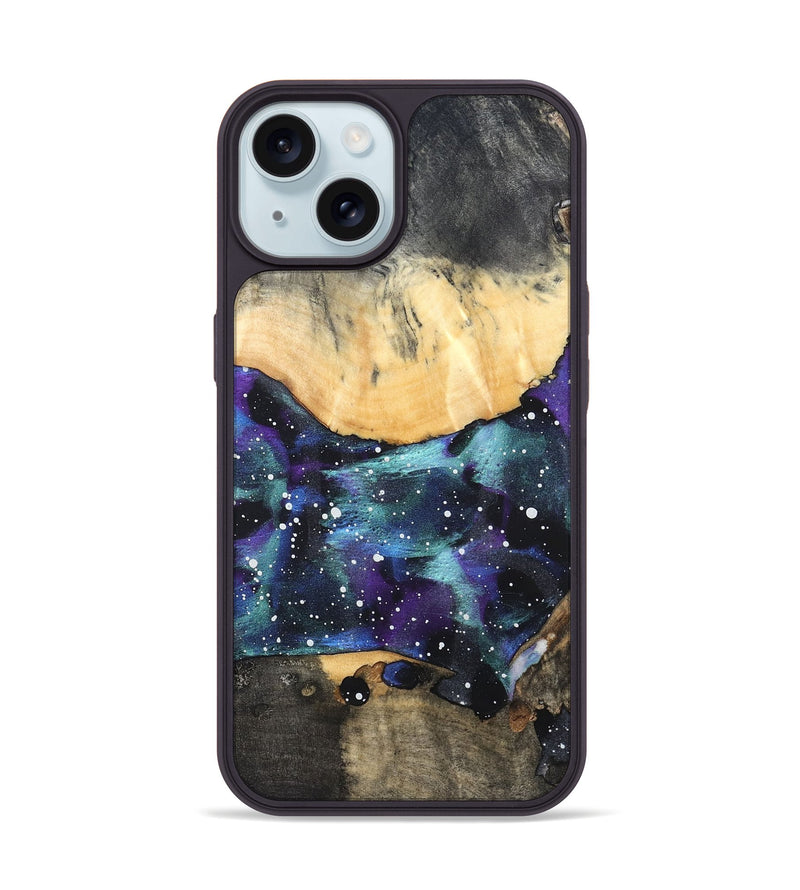 iPhone 15 Wood Phone Case - Jenifer (Cosmos, 819659)