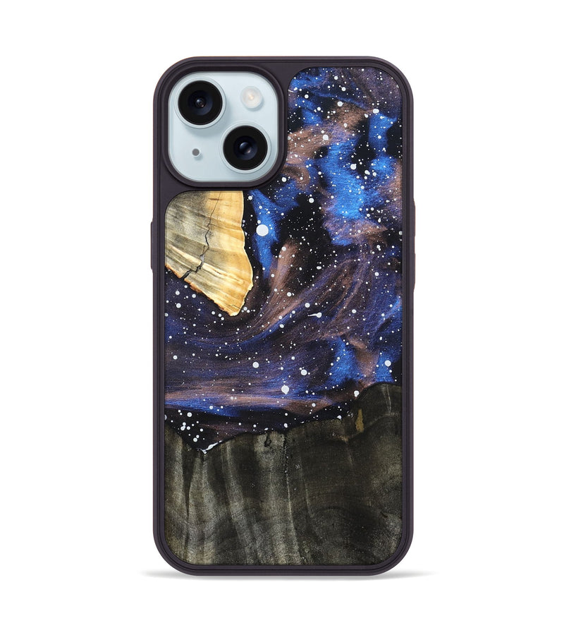 iPhone 15 Wood Phone Case - Valarie (Cosmos, 819662)