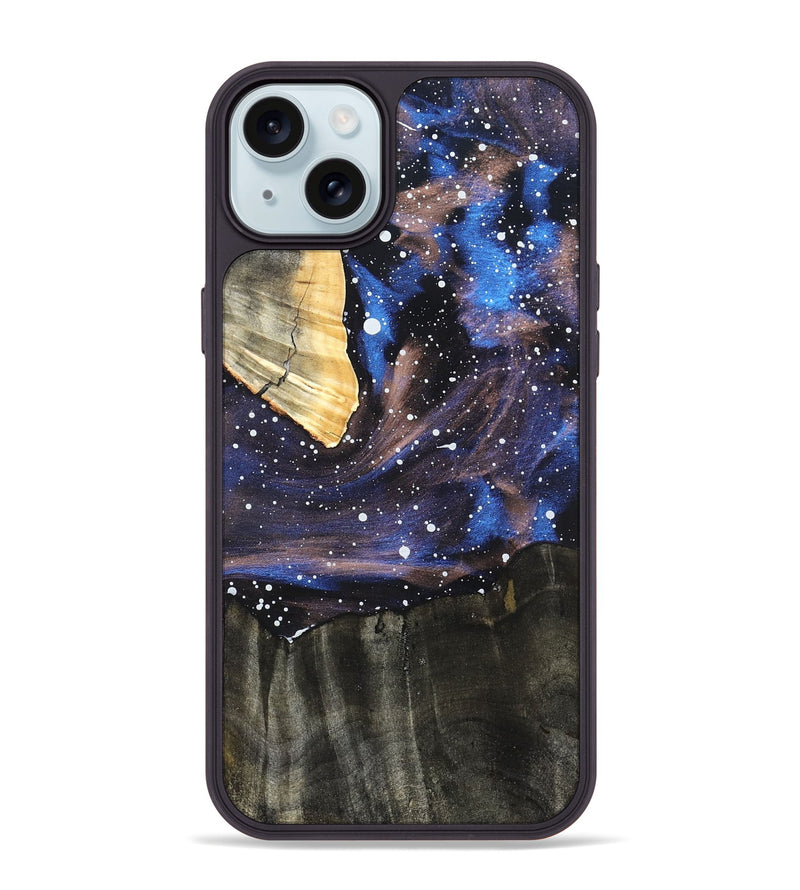 iPhone 15 Plus Wood Phone Case - Valarie (Cosmos, 819662)