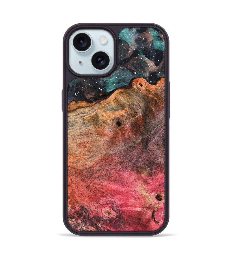 iPhone 15 Wood Phone Case - Yesenia (Cosmos, 819664)