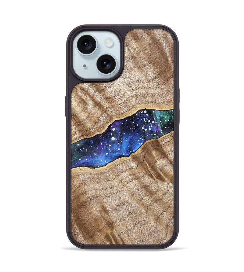 iPhone 15 Wood Phone Case - Merle (Cosmos, 819667)