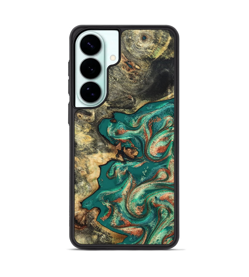 Galaxy S26 Plus Wood Phone Case - Orval (Green, 819672)