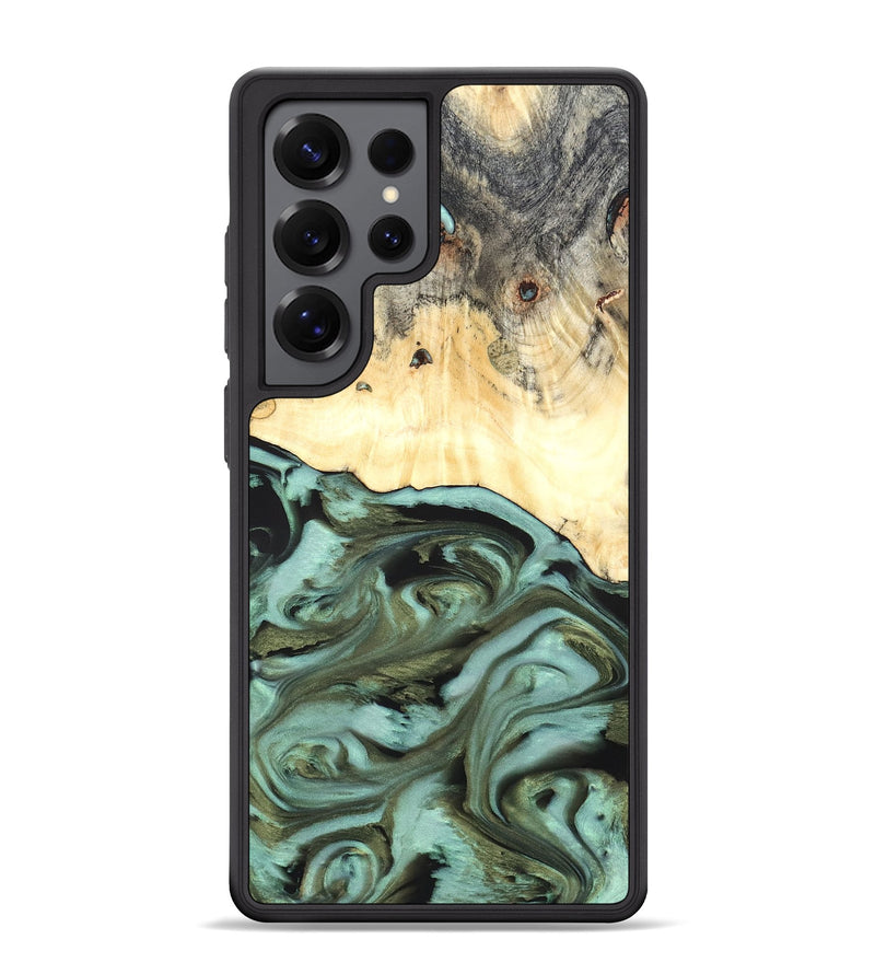 Galaxy S25 Ultra Wood Phone Case - Kermit (Green, 819673)