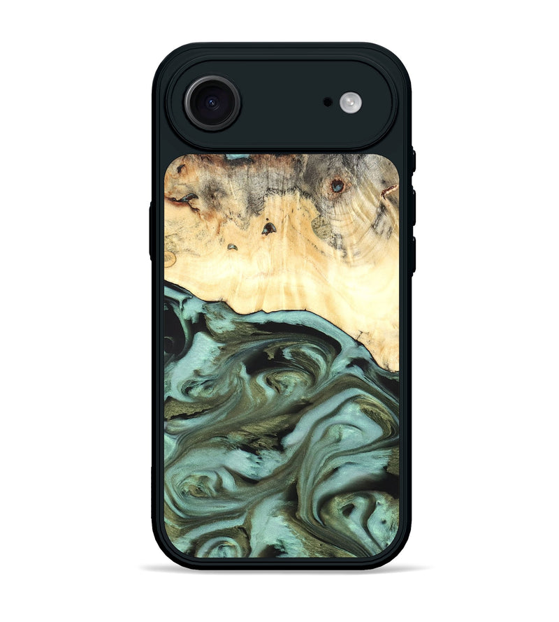 iPhone 17 Air Wood Phone Case - Kermit (Green, 819673)
