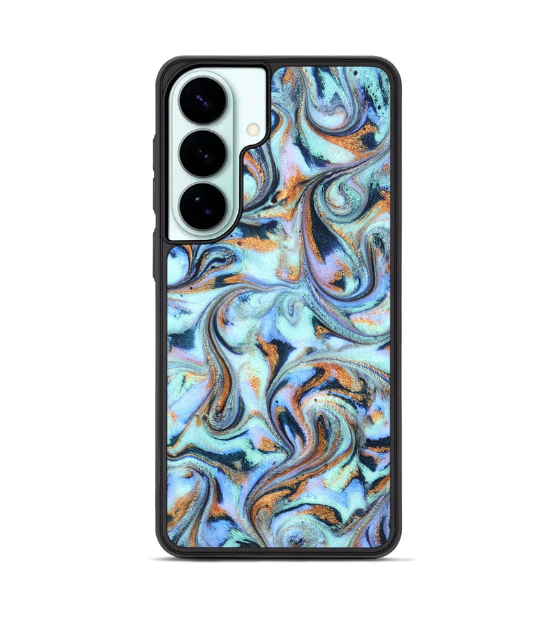 Galaxy S26 Plus ResinArt Phone Case - Olin (Teal & Gold, 819676)