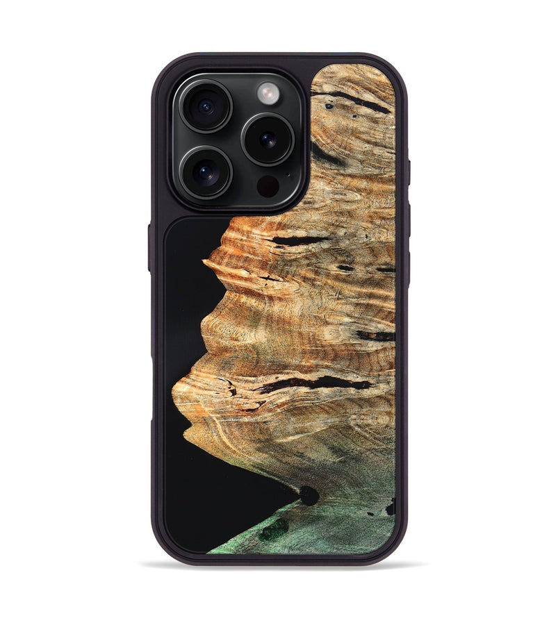 iPhone 16 Pro Wood Phone Case - Ray (Clear, 819678)
