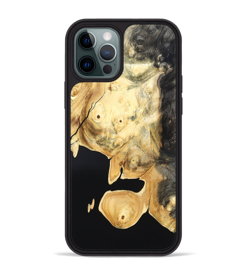 iPhone 12 Pro Max Wood Phone Case - Nigel (Wood Burl, 819679)