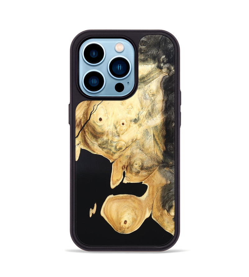 iPhone 14 Pro Wood Phone Case - Nigel (Wood Burl, 819679)