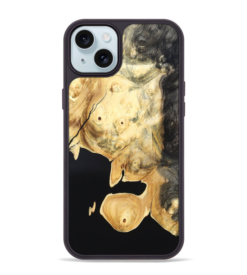 iPhone 15 Plus Wood Phone Case - Nigel (Wood Burl, 819679)
