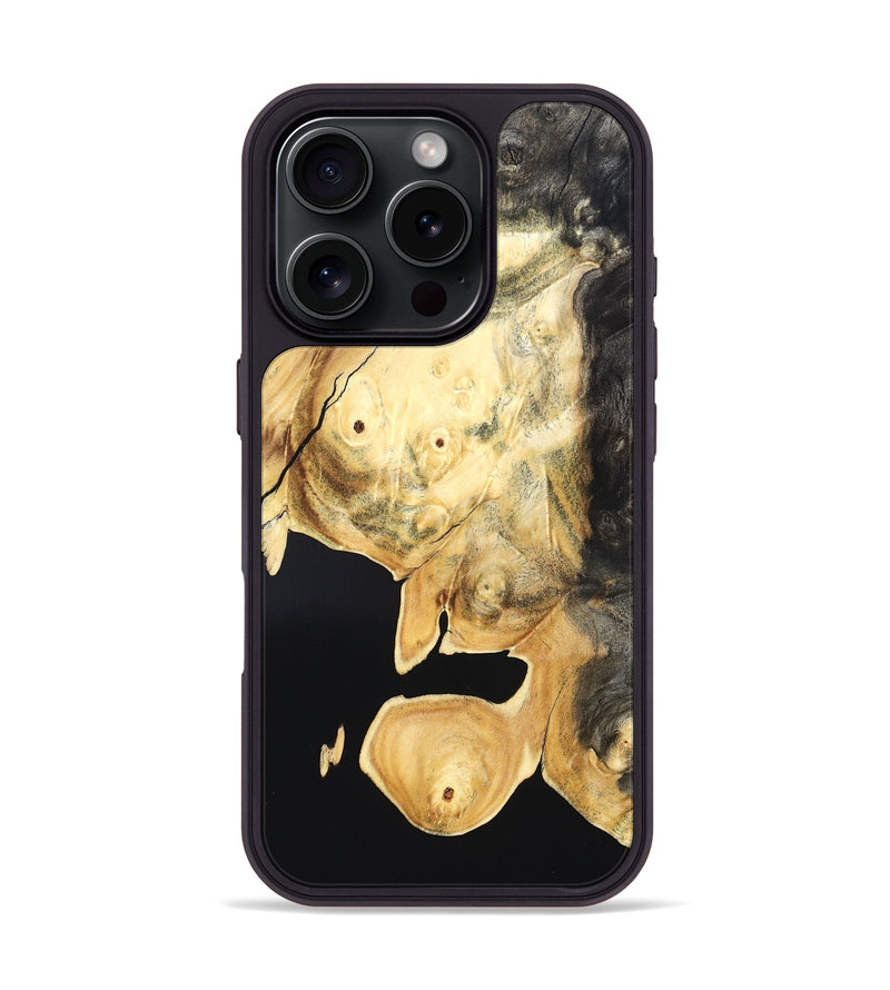 iPhone 16 Pro Wood Phone Case - Nigel (Wood Burl, 819679)