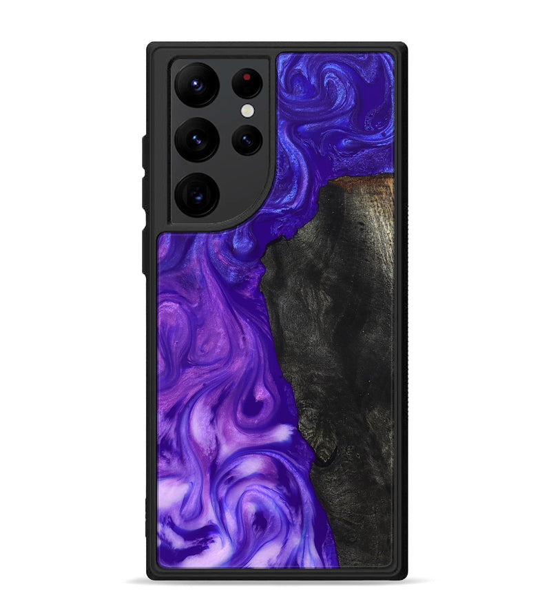 Galaxy S22 Ultra Wood Phone Case - Sol (Purple, 819683)