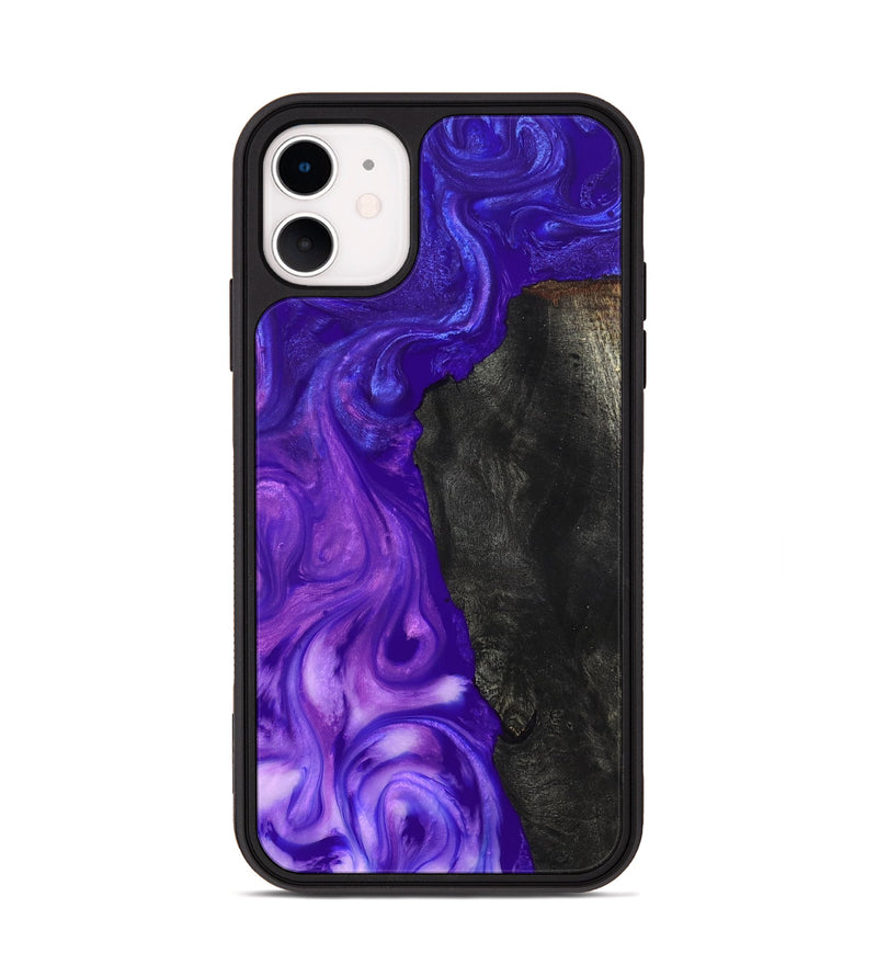 iPhone 11 Wood Phone Case - Sol (Purple, 819683)