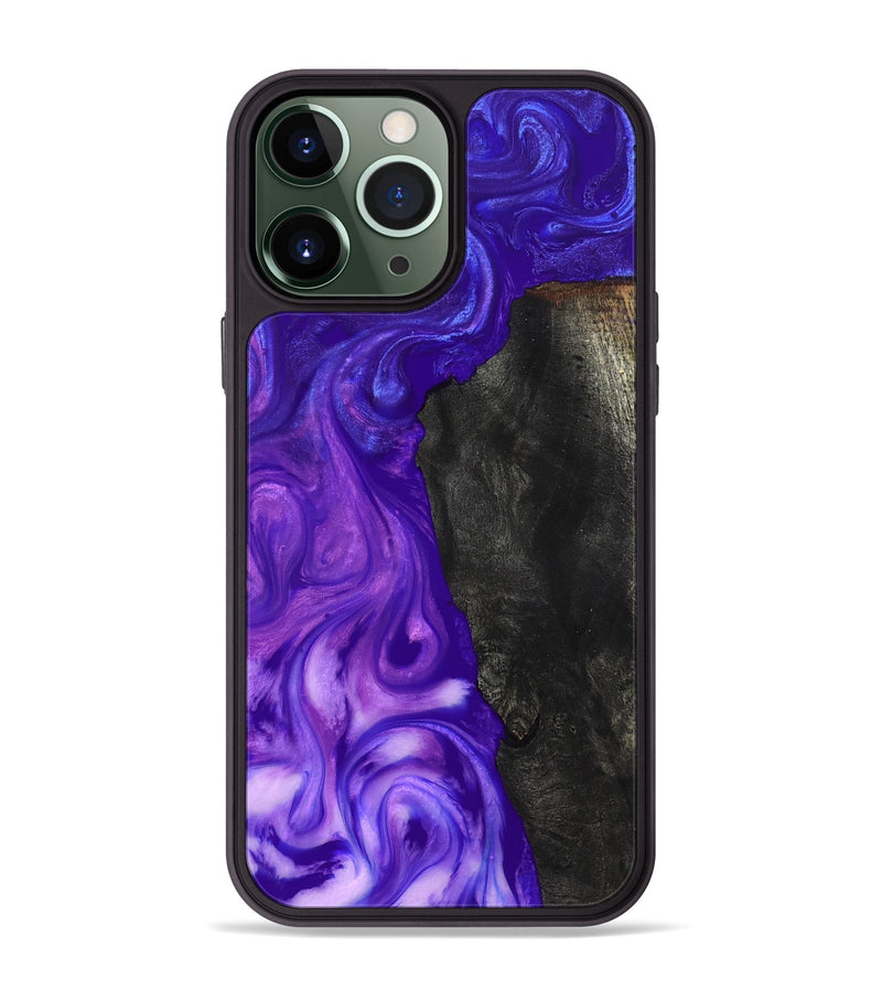 iPhone 13 Pro Max Wood Phone Case - Sol (Purple, 819683)