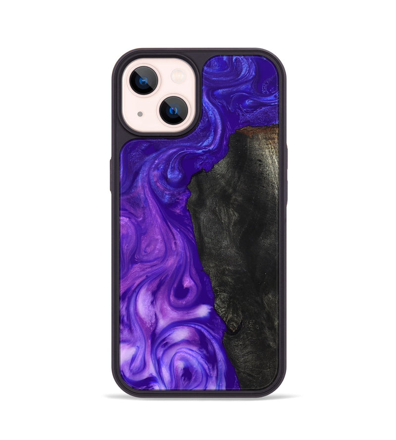iPhone 14 Wood Phone Case - Sol (Purple, 819683)