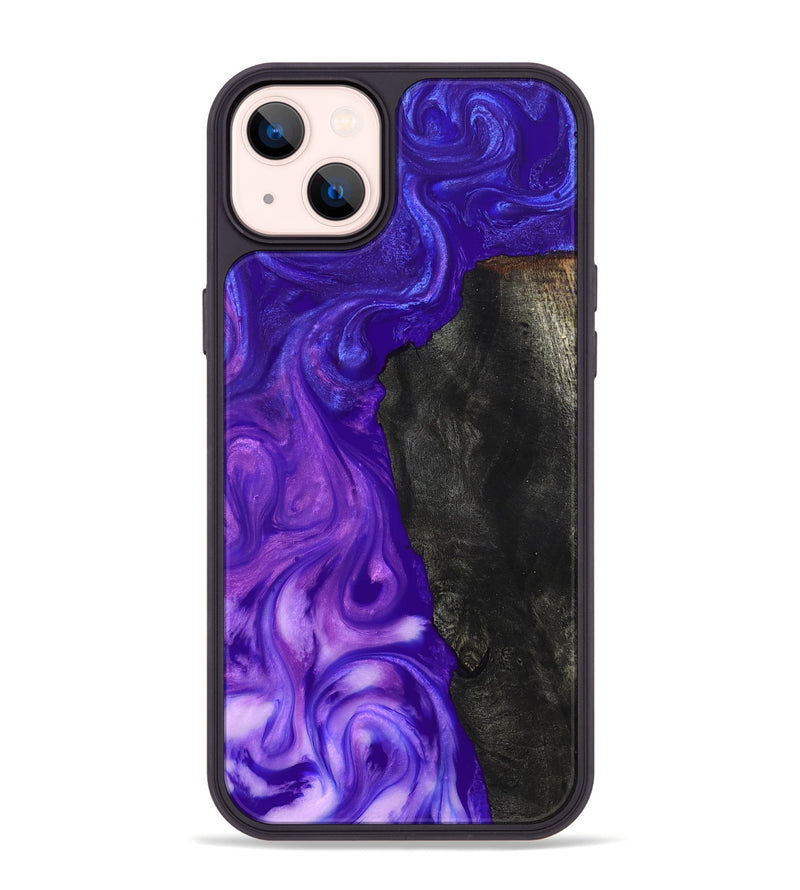 iPhone 14 Plus Wood Phone Case - Sol (Purple, 819683)