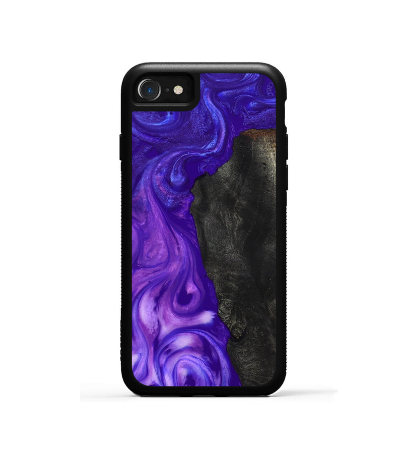 iPhone SE Wood Phone Case - Sol (Purple, 819683)