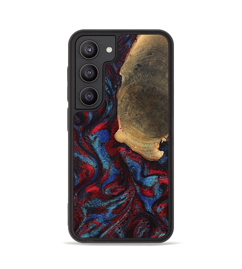 Galaxy S23 Wood Phone Case - Karyme (Red, 819685)