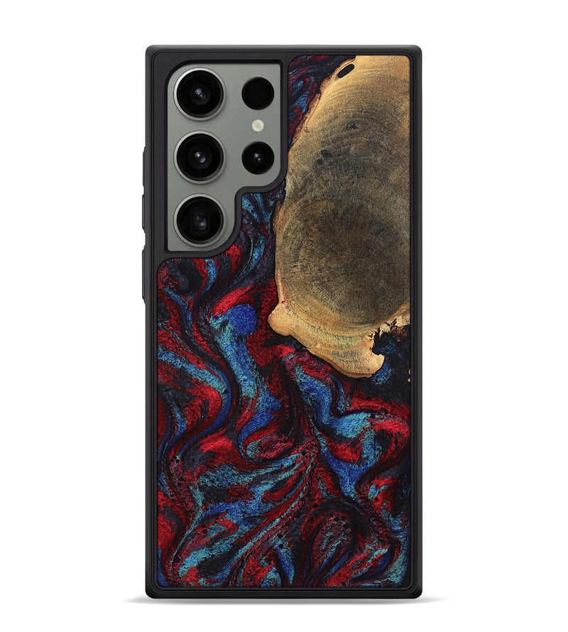 Galaxy S24 Ultra Wood Phone Case - Karyme (Red, 819685)