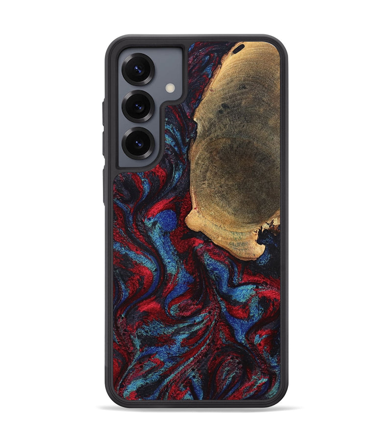 Galaxy S25 Plus Wood Phone Case - Karyme (Red, 819685)