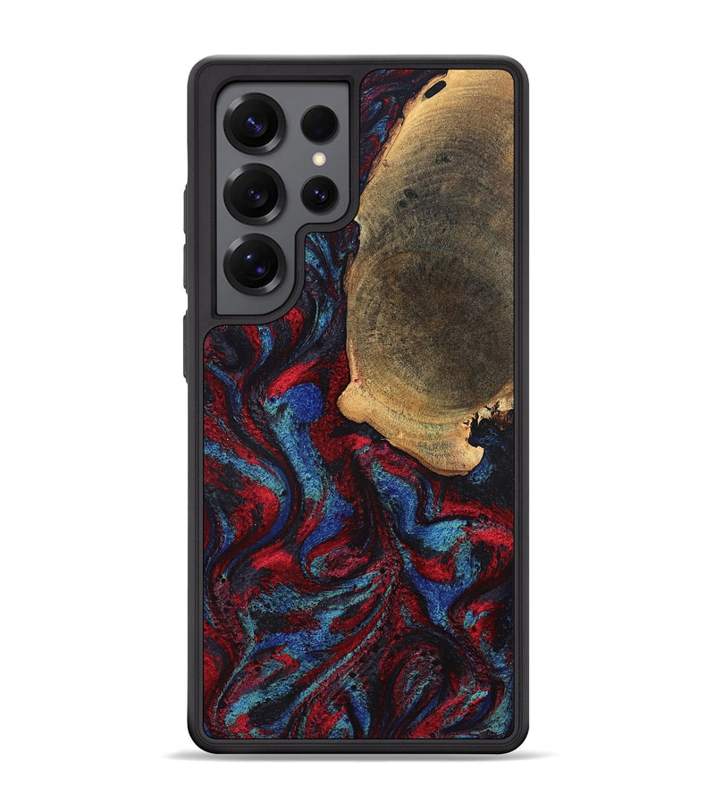 Galaxy S25 Ultra Wood Phone Case - Karyme (Red, 819685)