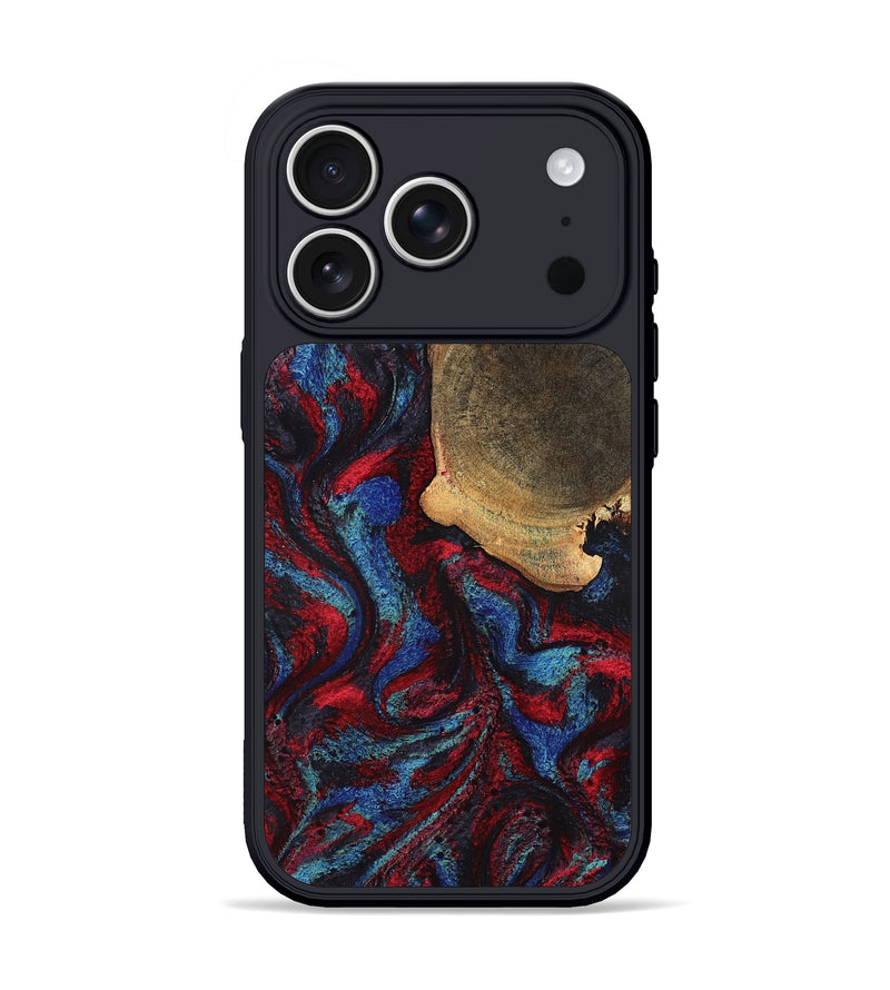 iPhone 17 Pro Wood Phone Case - Karyme (Red, 819685)