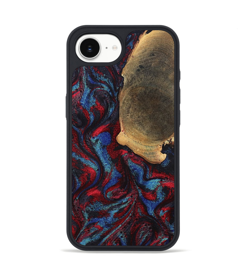 iPhone 17e Wood Phone Case - Karyme (Red, 819685)