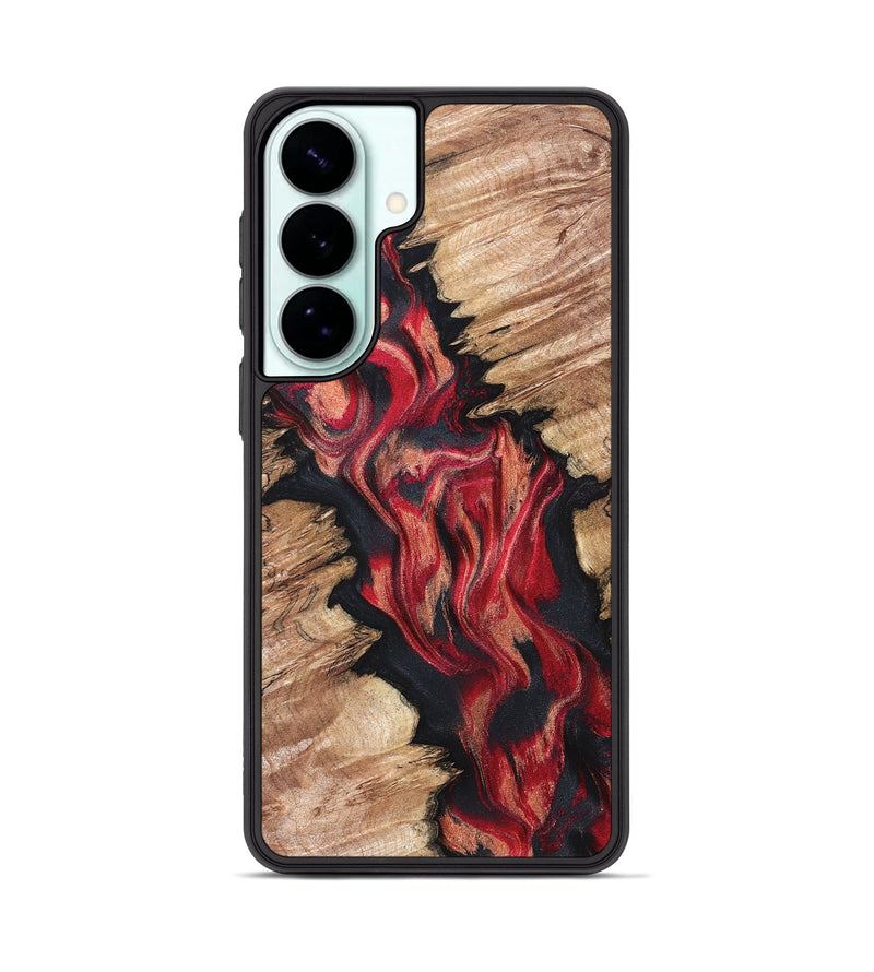 Galaxy S26 Plus Wood Phone Case - Roseann (Red, 819686)