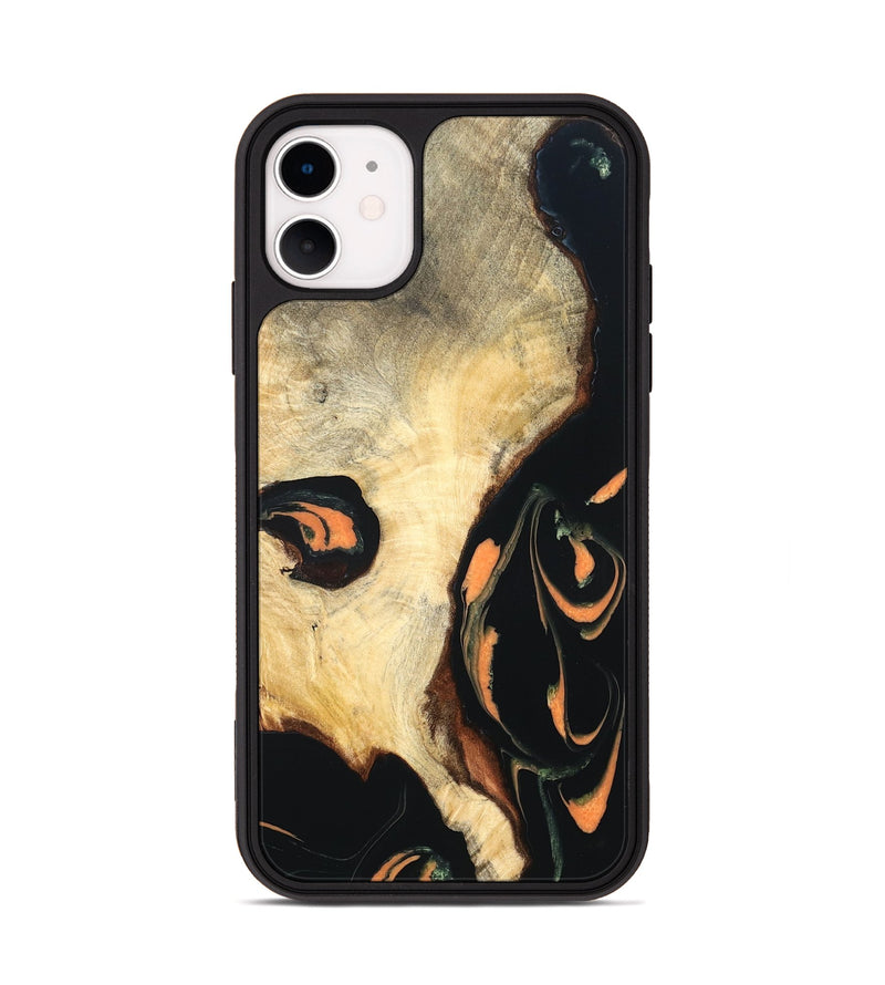 iPhone 11 Wood Phone Case - Dean (Red, 819687)