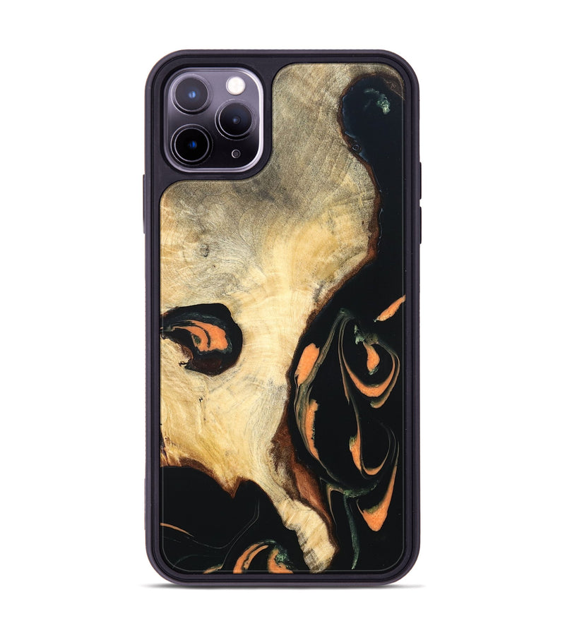iPhone 11 Pro Max Wood Phone Case - Dean (Red, 819687)