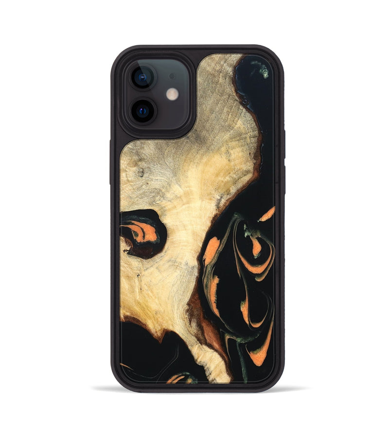 iPhone 12 Wood Phone Case - Dean (Red, 819687)