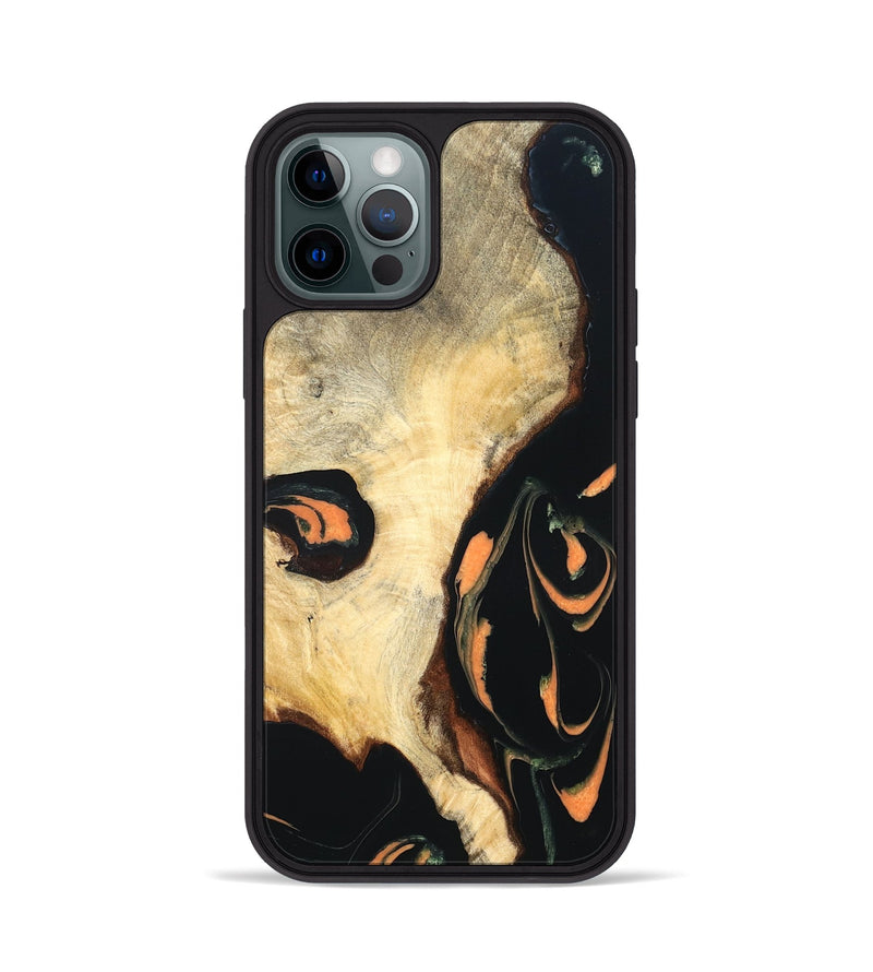 iPhone 12 Pro Wood Phone Case - Dean (Red, 819687)