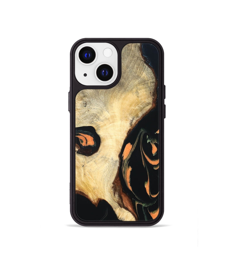 iPhone 13 mini Wood Phone Case - Dean (Red, 819687)